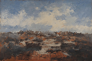 Big sky, Philadelphia in background